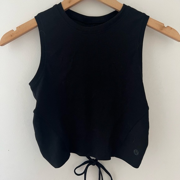 Lululemon - LA Open Back Crop Top - Picture 2 of 4